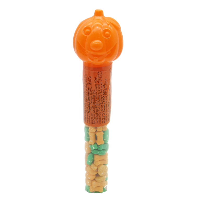 candy toy with pumpkin